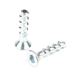 Quality Masonry Zinc Plating 50mm M8 Steel Hex Socket Countersunk Flat Head Bolts for Durable wholesale