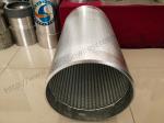 Customized 20 Slot Johnson Vee Wire Screen Strong Corrosion Resistance