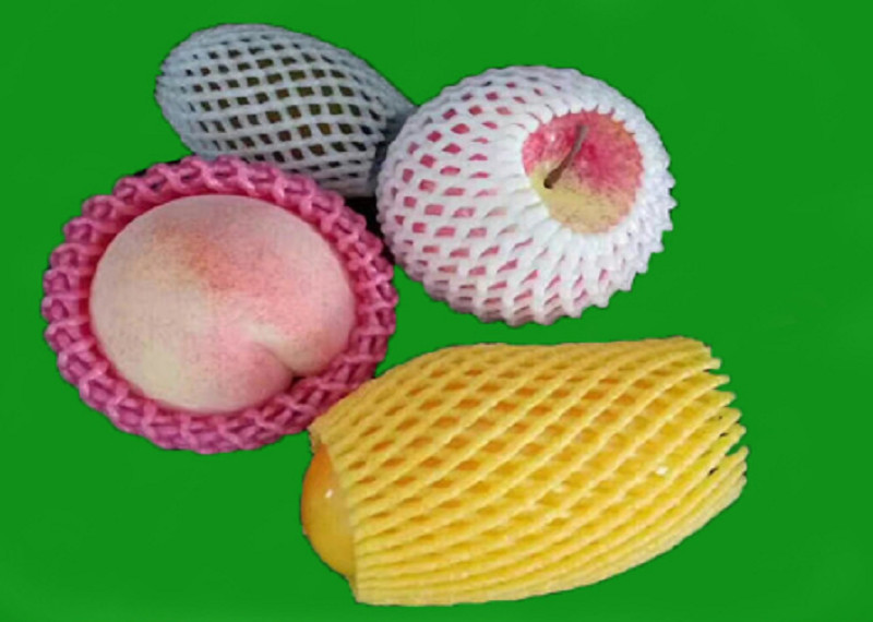 Yellow Fruit Foam Net EPE Materials 3 - 15cm Width