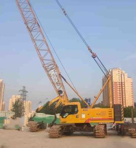 China XCMG XGC100 Used Crawler Crane with 100 Ton Lifting Capacity on sale