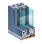 DIMEX E195 Inowa High Air Tight Door System UPVC Profiles 2.8mm