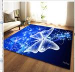Living room large carpet, bedroom floor mat, scenic, artistic, cute, non slip