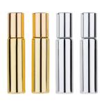 10ml Electroplate UV Glass Empty Roll On Perfume Bottles