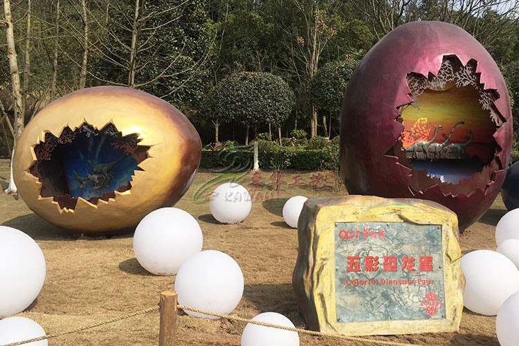 Natural Realistic Simulation Dinosaurs Custom Fiberglass Products For Amuseument Park