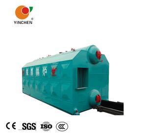 Quality Horizontal Coal Fired Hot Water Boiler / Biomass Boiler Efficiency 1.25 Mpa wholesale