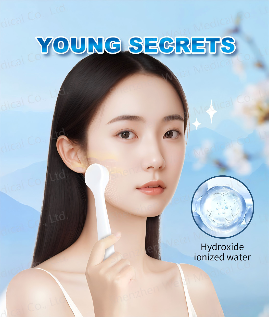 Hydrogen SPA Machine Promote Blood Circulation Hydrogen Bath For Body Relaxes WEIZI