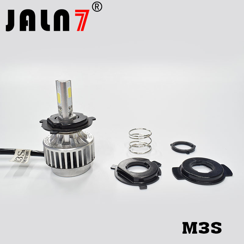 Motorcycle LED Headlight Bulb M3S JALN7 Hi/Lo Beam DRL Fog Replacement Conversion Kit Headlamp Lamp 40W 4000LM 6-36V