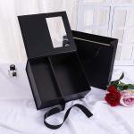 Book Shaped Valentine's Day Gift Bag Window Packaging New Year Decorations Box