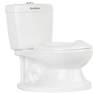 Quality Print Pattern White Plastic Baby Toilet Potty with EN71 Test wholesale