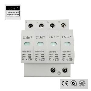 Quality IP20 20kA Surge Protective Device With Round Indication Window wholesale