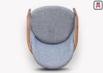 Wood Structure Modern Sofa Chair , Leisure Sofa Chair Custom Frame Color