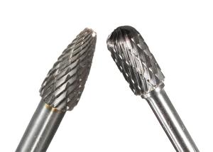 Quality Type A1225 Cylindrical Carbide Burr Tool , Carbide Rotary Cutter SGS Approval wholesale