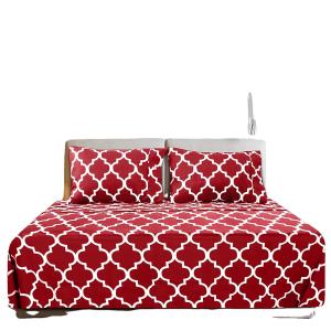 Quality Personalized Luxury Customized Design 4-Piece Bed Sheet Set with 300 Thread Count wholesale