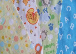 Quality 100% Cotton Yarn Dyed Flannel Print Fabric For Baby Cloth wholesale