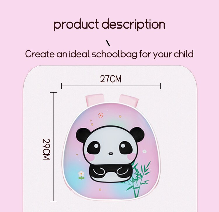 3 Years Custom Logo Cute Kindergarten Backpacks Kids Backpacks Large Capacity Waterproof
