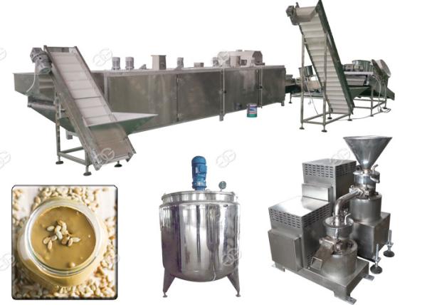 Sunflower Seed Industrial Nut Butter Grinder 100-200 Kg / H High Mechanization