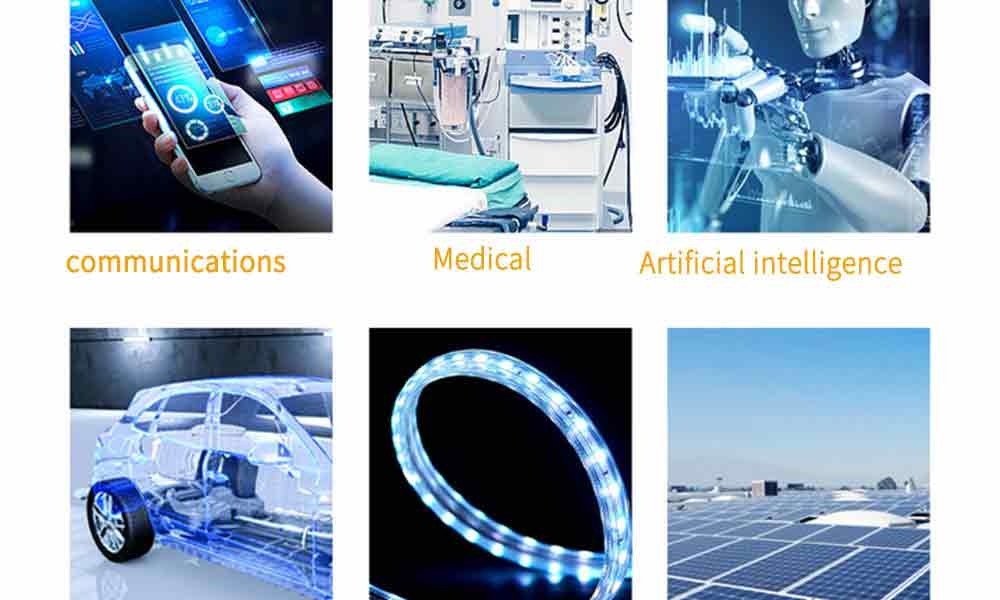 LED Chip on FPC Flexible COB PCB Light Bar Chip on FPC Support Customized Services