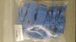 Medical Reusable Resting Tab ECG Electrode Clips For 3.0 / 4.0 ECG EKG Leadwires