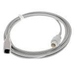 Compatible Nihon Kohden Ibp Adapter Cable 5 Pin Connector Tpu 3m