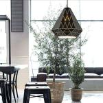 Antique Industrial Iron Hanging Pendant Lamp for Restaurant