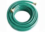 Green Flexible Garden PVC Hose Water Pipe Hose With Brass Connector