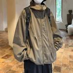 Casual Windbreaker Fashion Street Jacket 100% Cotton For Men