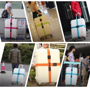 Quality 2 Inches Lockable Personalised Luggage Straps With Names 180CM Length wholesale