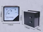 0-450v Pointer Voltage Current Power Meter 120*120mm 0-999kwh