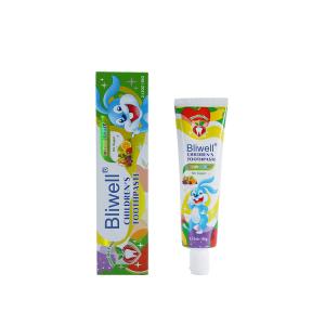 Quality 125g kids Bubble Gum Flavored Toothpaste children's toothpaste safe to swallow OEM wholesale