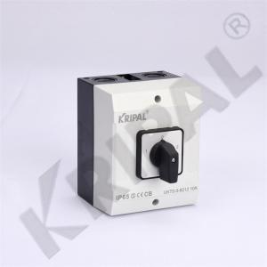 Quality KRIPAL Rotary Changeover Cam Switch UKT IP65 230-440V 3 Phase wholesale
