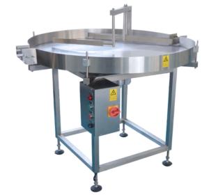 Quality Robotic Bottle Unscrambler Machine XH-1000 Rotary Buffer Table wholesale