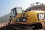 Used CAT 320D Crawler Excavator In Working