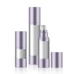 Alum Airless Pump Bottle AS Body Bottle Packaging SR-2108