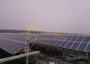 Quality Steady Structure Solar PV Mounting Systems Light Weight Aluminum Alloy 6005 T5 wholesale