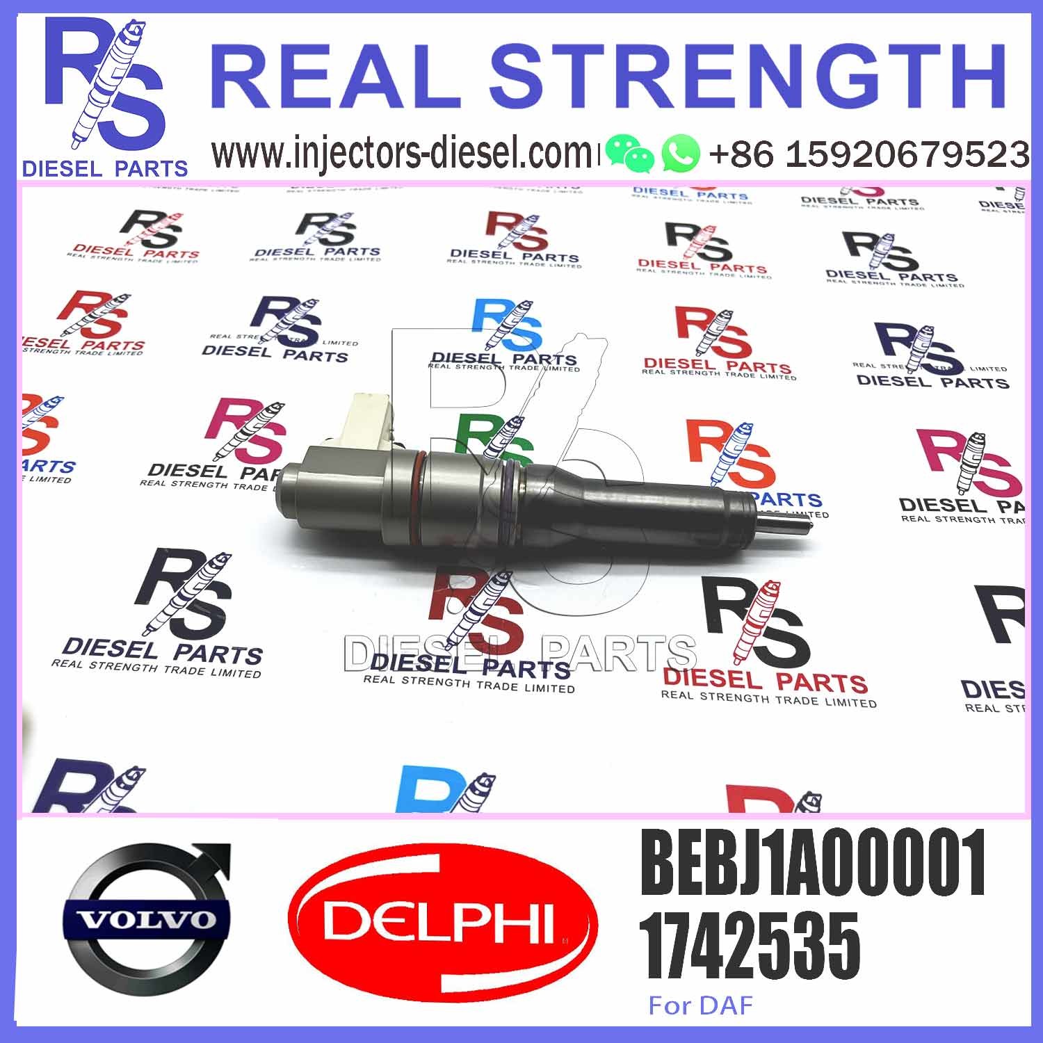 New Injector BEBJ1A00001 BEBJ1A00101 BEBJ1A00201 BEBJ1A05001 For DAF 1661060 1660160 01905002 1820820 1905002 1725282 17