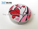 Logo Printing Pocket Makeup Mirror Cosmetic Mirror With Sound
