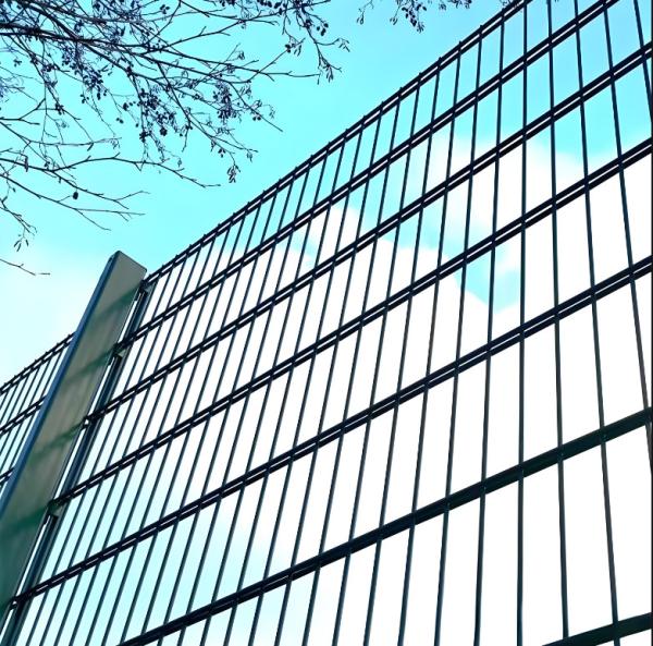 Cheap 868 Twin Wire Mesh Fencing Panel Double Wire Mesh Style Anti Climb Metal Fencing for sale