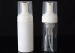 150ml Foam Pump Bottle Round Plastic Pet Face Wash Liquid Shampoo White