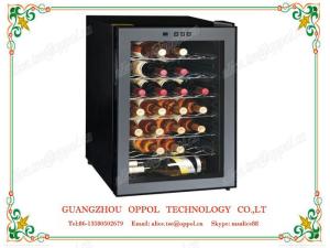 Quality OP-308 Plug Optional Fan Cooling Glass Door Display Beer Beverage Drink Cooler wholesale