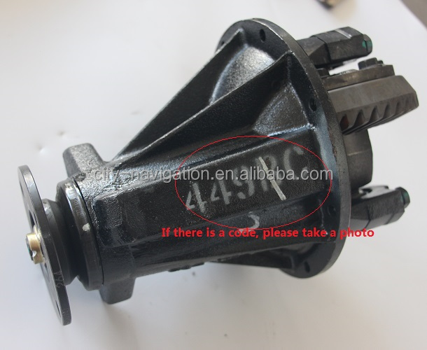 Chevrolet SGMW Rear Axle Differential 9 44 Speed Ratio Black Half Shaft with 25 Teeth
