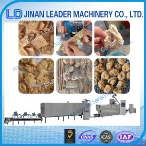 Quality Small soya nugget and textured soya protein food processing equipments wholesale
