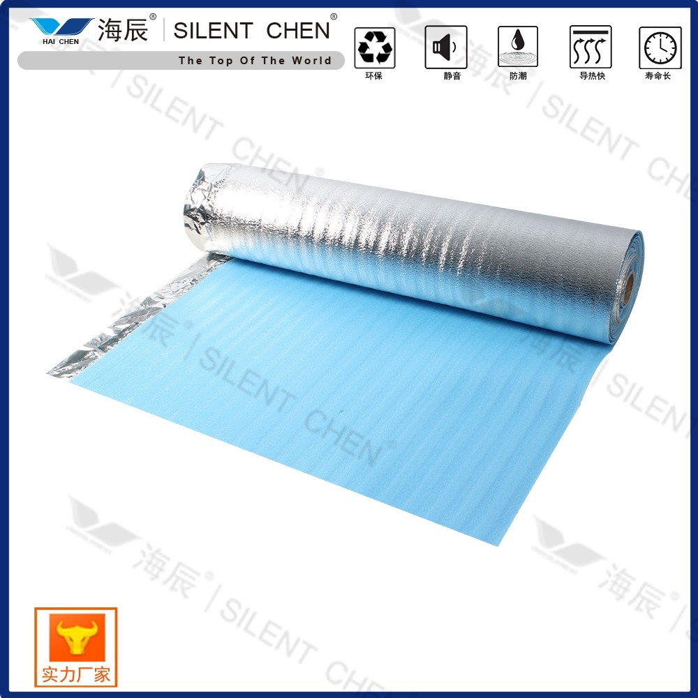 2mm 3mm Polyethylene Foam Standard EPE Underlayment With A Vapor Barrier