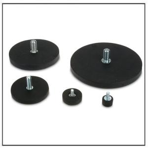 Quality rubber-coated magnets base with external thread wholesale