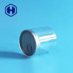 Easy Open Empty Plastic PET Food Can 360ml Dry Fruits Vegetables Round Screw Lid