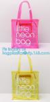 PVC Tote Shopper Square Handbag Ladies Shoulder Beach Bag, pvc waterproof