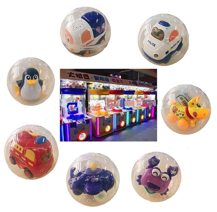 Crazy Capsule Toys Vending Prize Game Machine With 1 Year Warranty