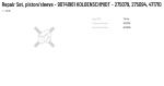 Metal Repair Set Part Name Piston/Sleeve 90741961 KOLBENSCHMIDT 275079 275094