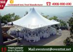 Outdoor camping marquee ISO pagoda party tent with decoration for event