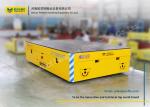 heavy duty battery powered trackless transfer cart to move heavy materials