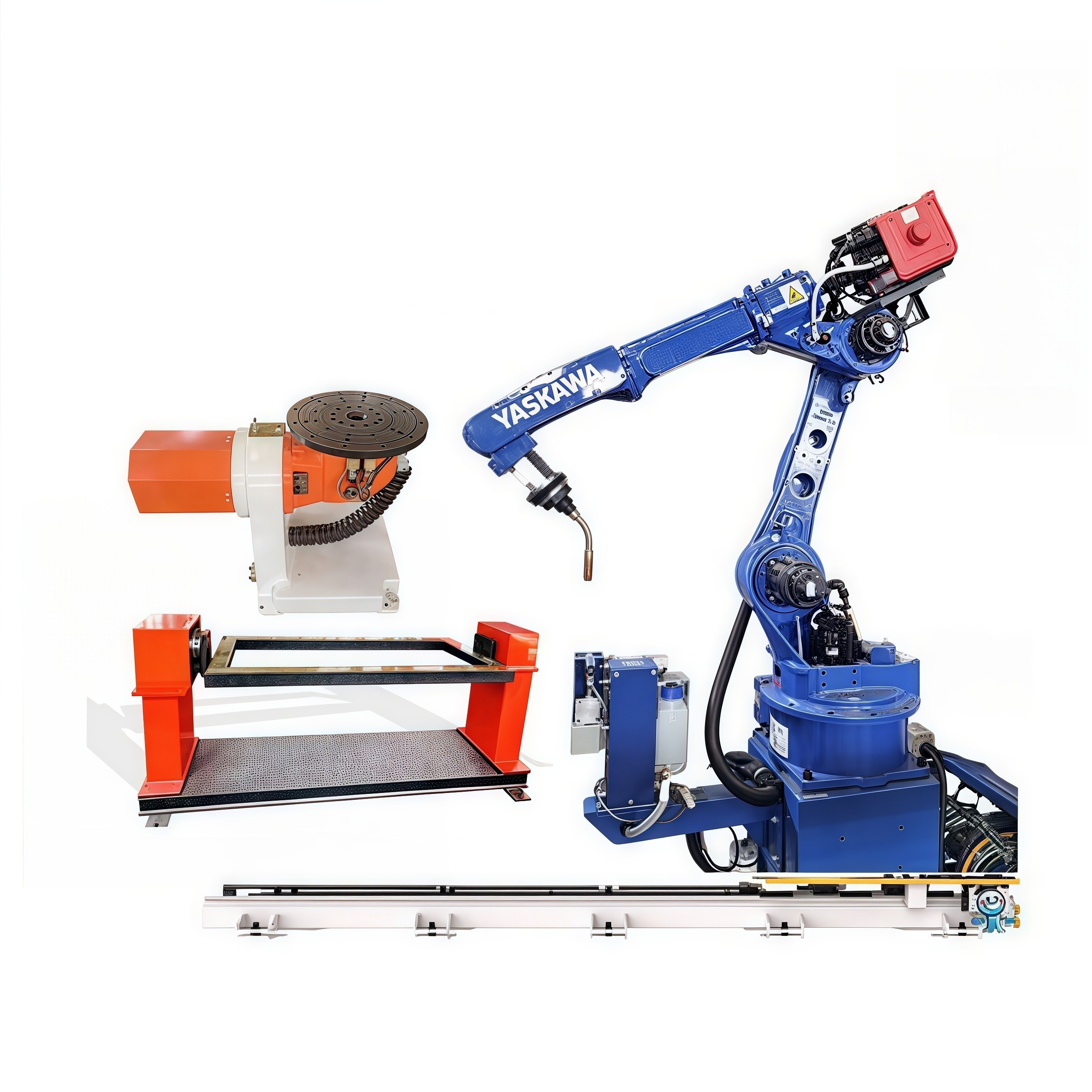 Original Welding Positioner Yaskawa AR2010 AR1440 Industrial Robot Arm 6 Axis Arc Weilding Robot with Linear Units